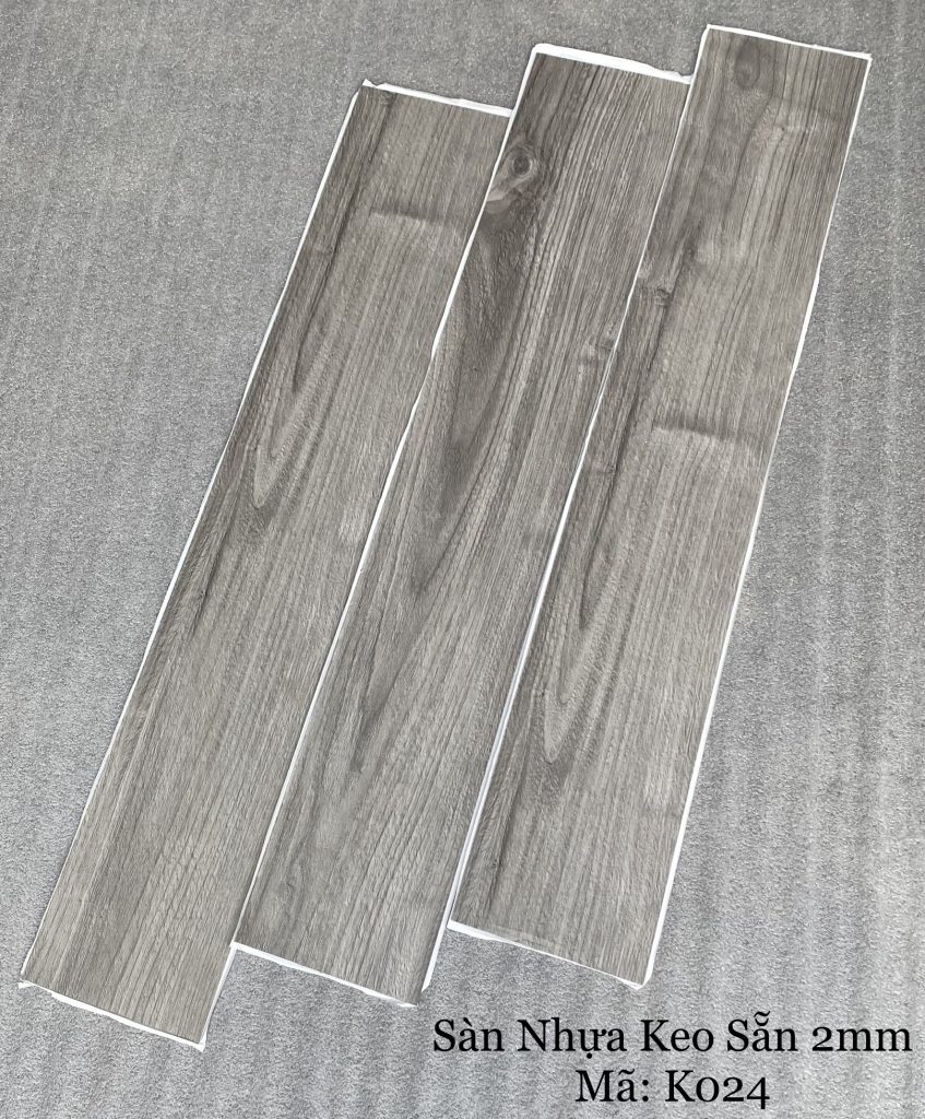 Sàn nhựa có keo sẵn 2mm mã K024