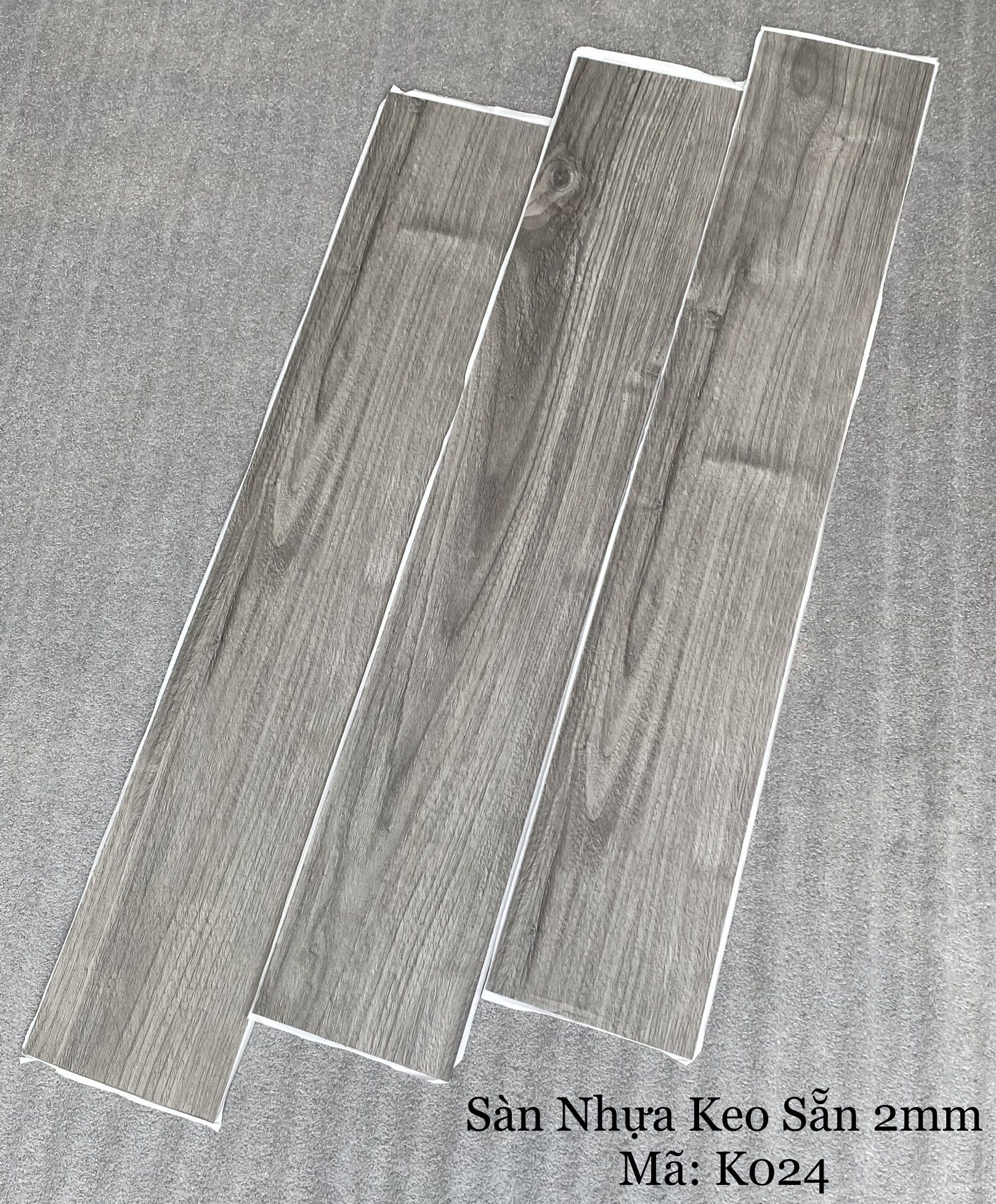 Sàn nhựa có keo sẵn 2mm mã K024