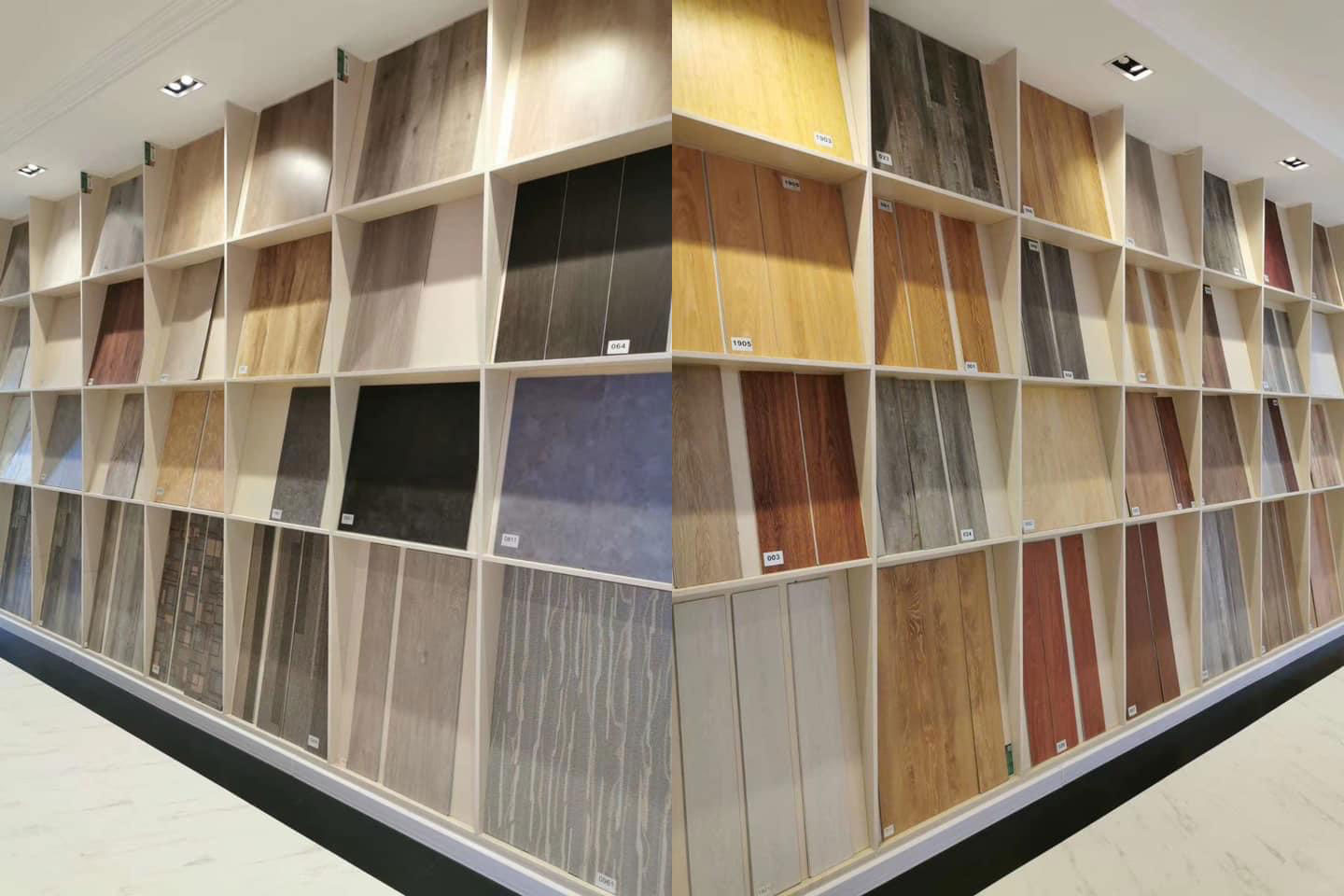 Kệ hàng sàn nhựa Luxury