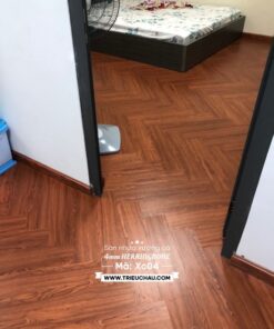 Sàn nhựa hèm khóa lắp kiểu xương cá