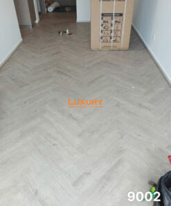 Sàn nhựa hèm khóa lắp kiểu xương cá