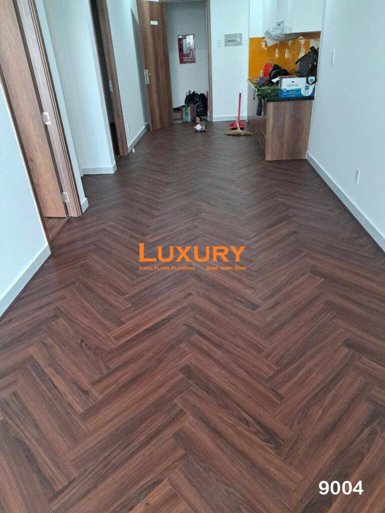 Sàn nhựa hèm khóa xương cá