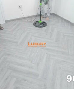 Sàn nhựa hèm khóa lắp kiểu xương cá